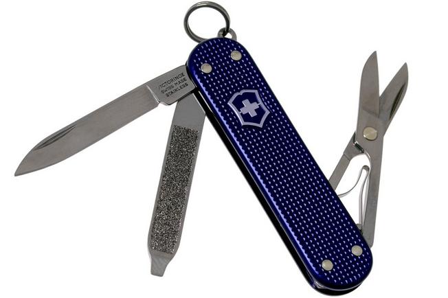 VICTORINOX SWISS ARMY KNIFE ALOX STAINLESS STEEL CLASSIC SD SMALL