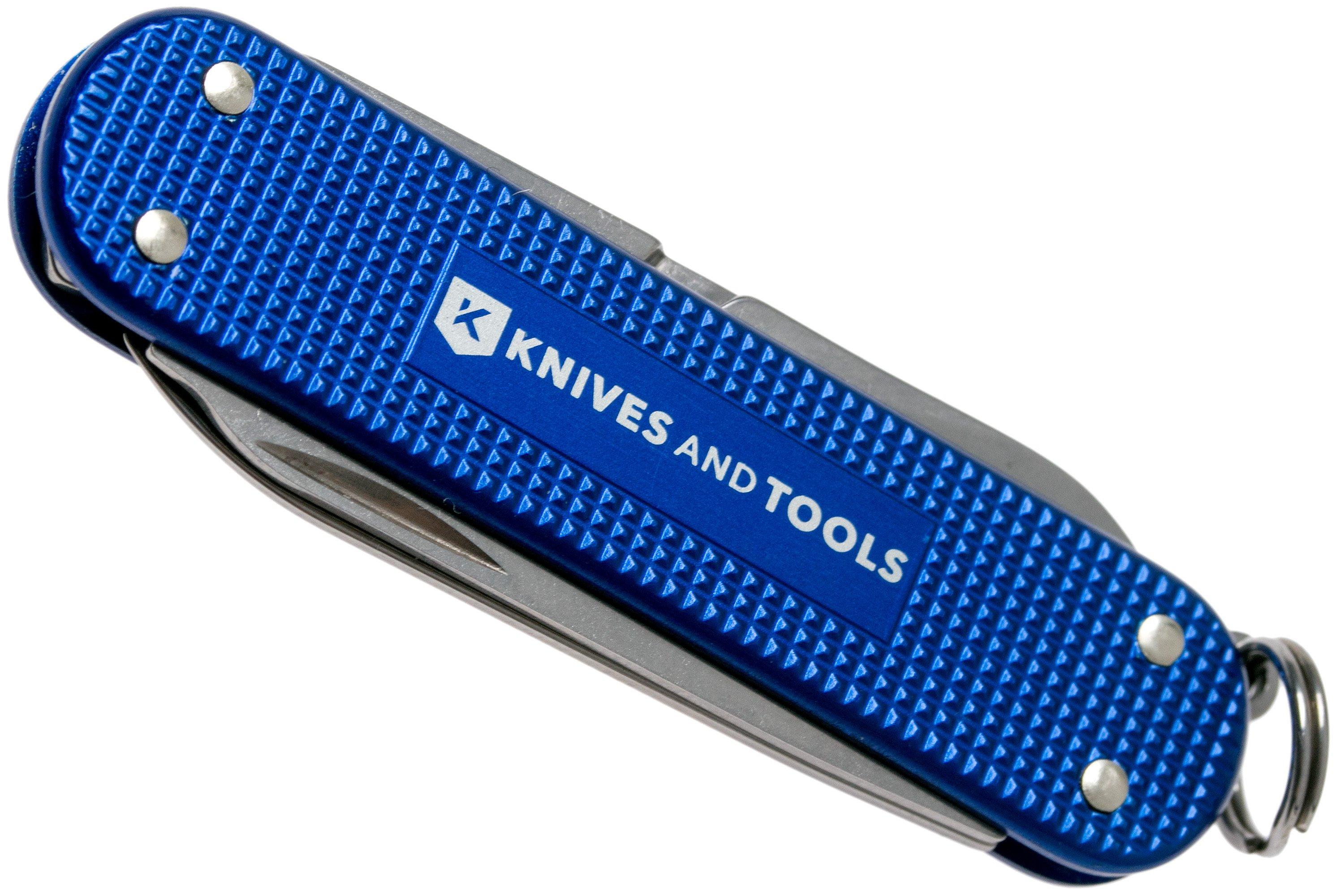 Victorinox Classic Alox Blue 0.6221-22R4.KTE1 Knivesandtools Edition, Swiss  pocket knife