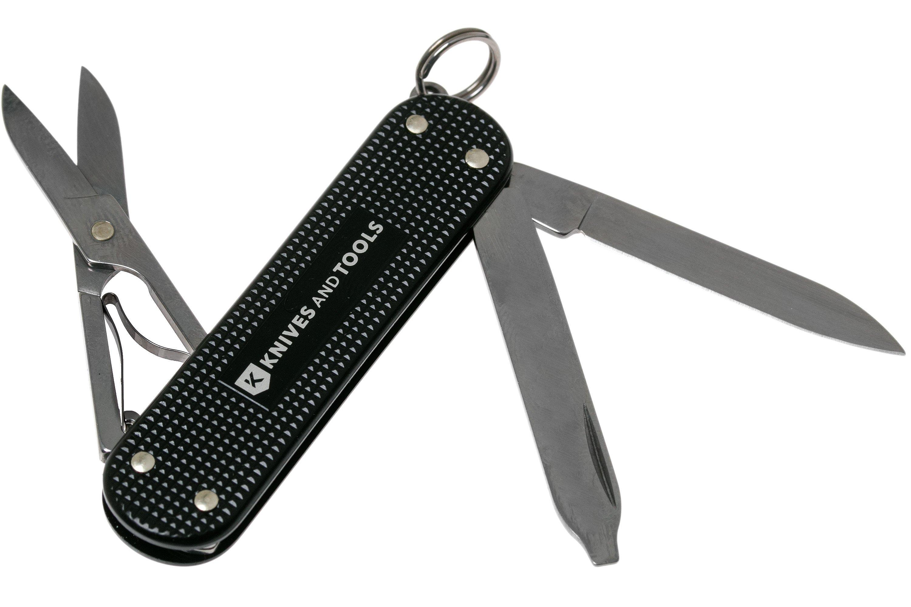 Coltello svizzero Victorinox Evolution Grip S18, 15 funzioni, incl. lama  bloccabile e cacciavite Philips, nero e