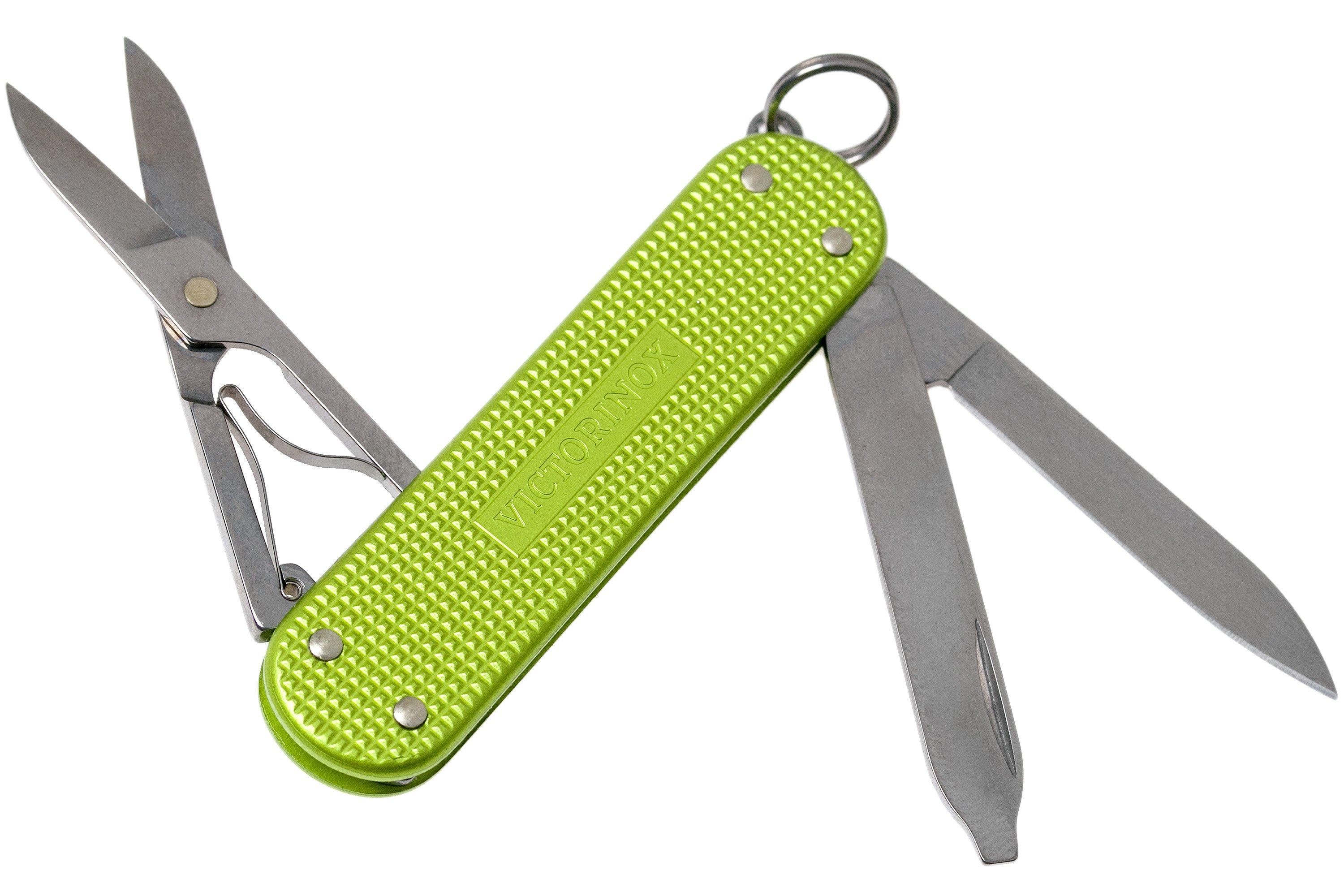 Victorinox, coltellino svizzero Classic SD Alox (5 funzioni, lama, lima per  unghie, forbici), piccolo