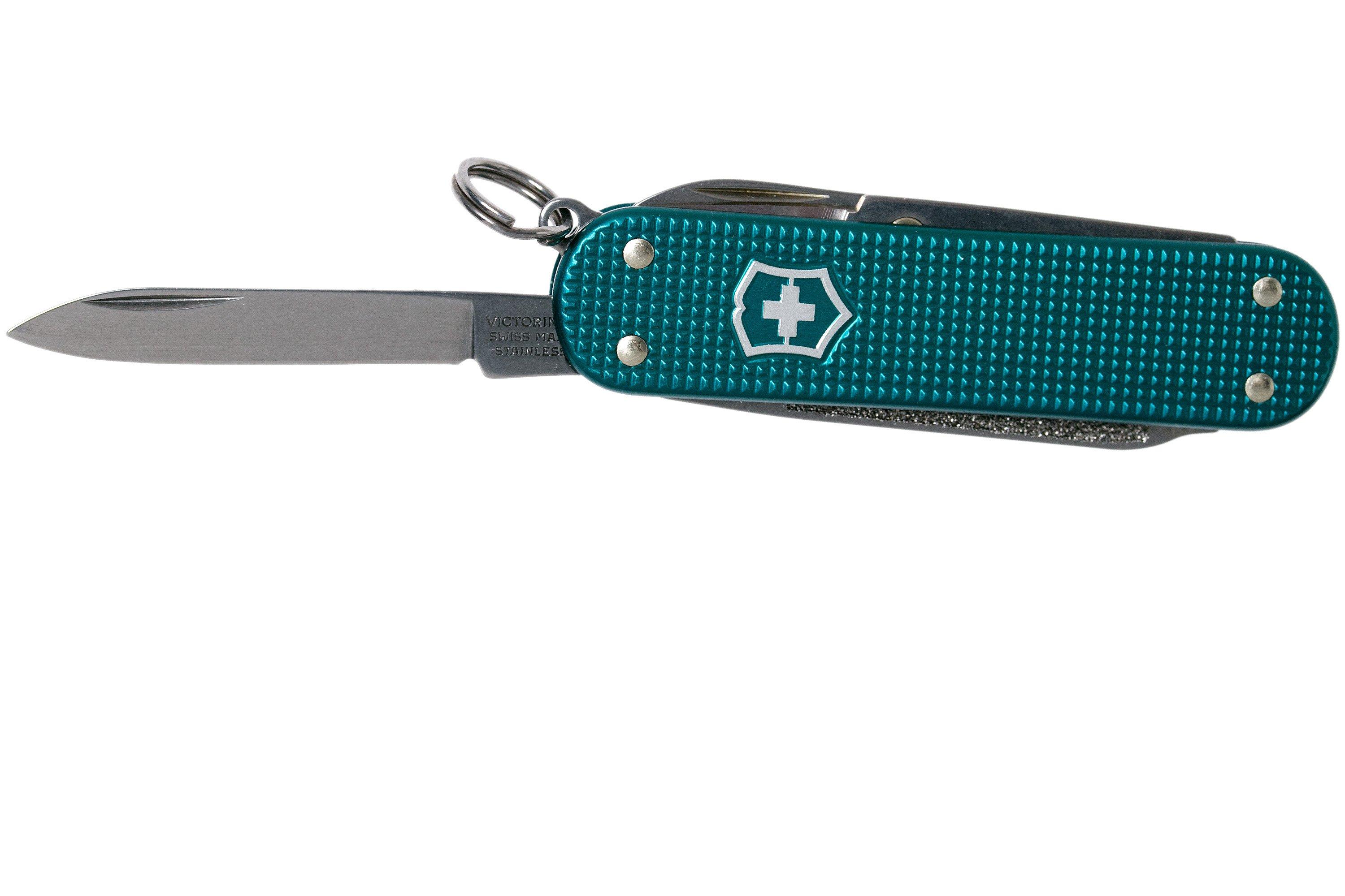 Navaja Victorinox mini 5 usos Classic Alox aluminio Selva salvaje