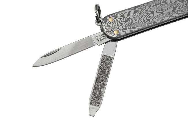 Victorinox Classic SD Brilliant Damast 0.6221.34 Swiss pocket