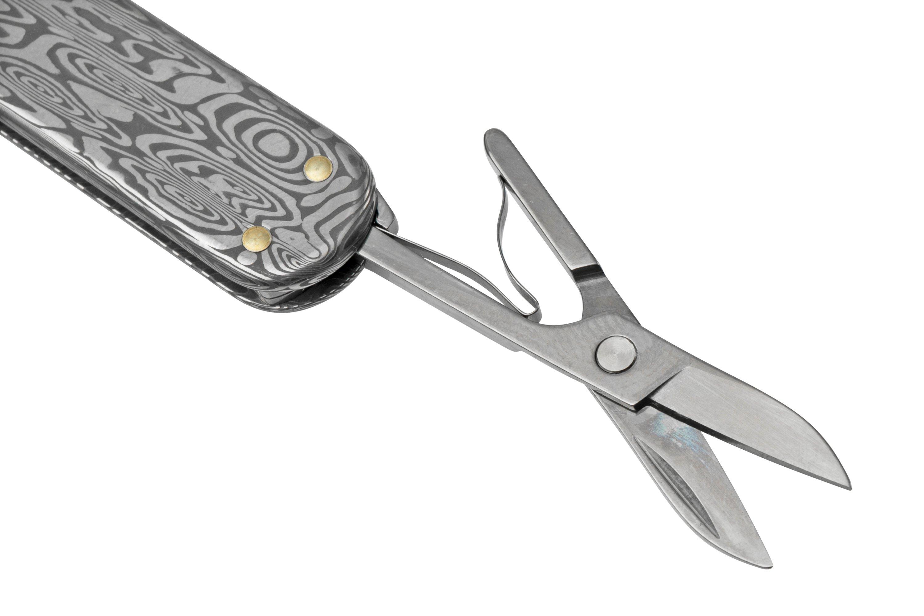 Navaja Victorinox Classic Brilliant Damast acero de Damasco 0.6221.34. -  Ganivetería Roca