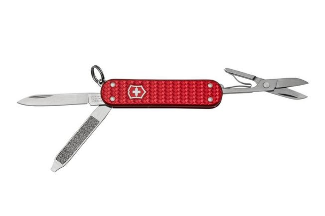 Victorinox Classic SD Precious Alox, Iconic Red 0.6221.401G Swiss