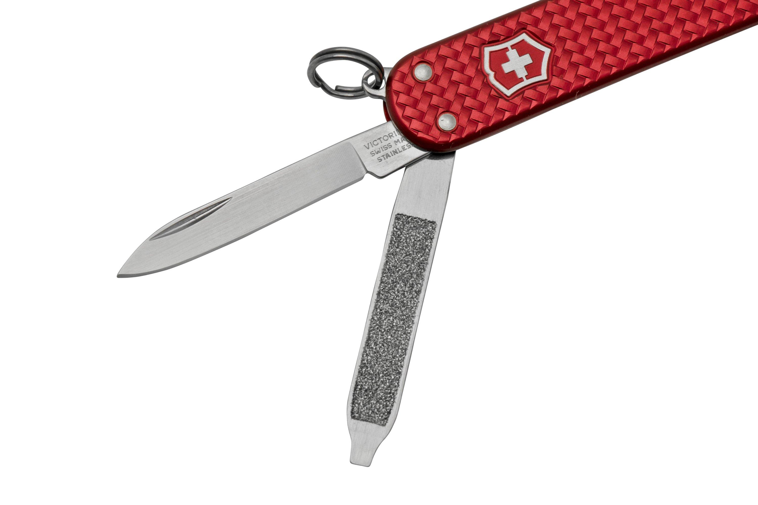 Victorinox Swiss Army Precious Alox Classic SD Multi-Tool, Iconic Red, 2.3  Closed - KnifeCenter - 0.6221.401G