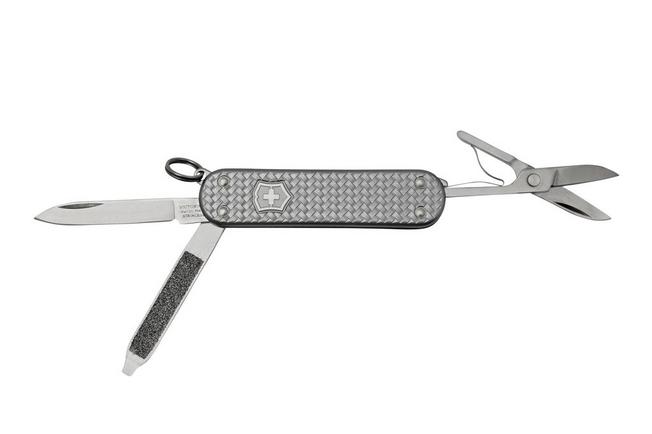 Victorinox Classic Alox, silver  Advantageously shopping at