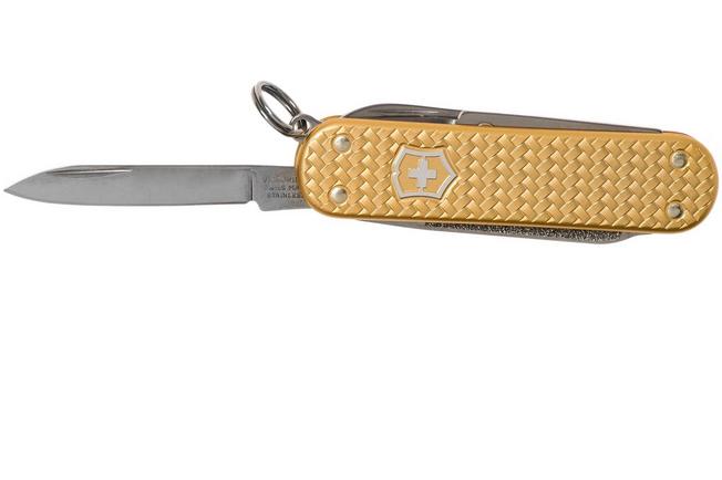 Gold swiss army online knife