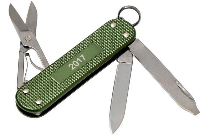 Victorinox Alox Classic Olive Limited Edition 2017 Swiss pocket knife Advantageously shopping at Knivesandtools