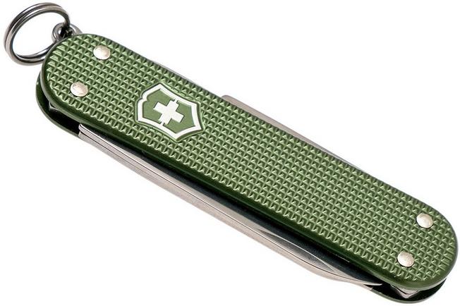 Green alox outlet swiss army knife