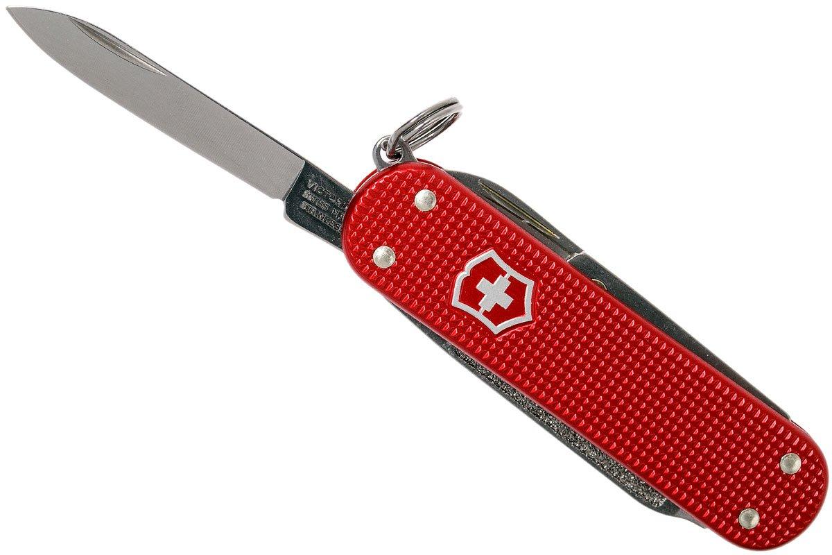 Victorinox Classic Alox Berry Red Limited Edition 2018 pocket