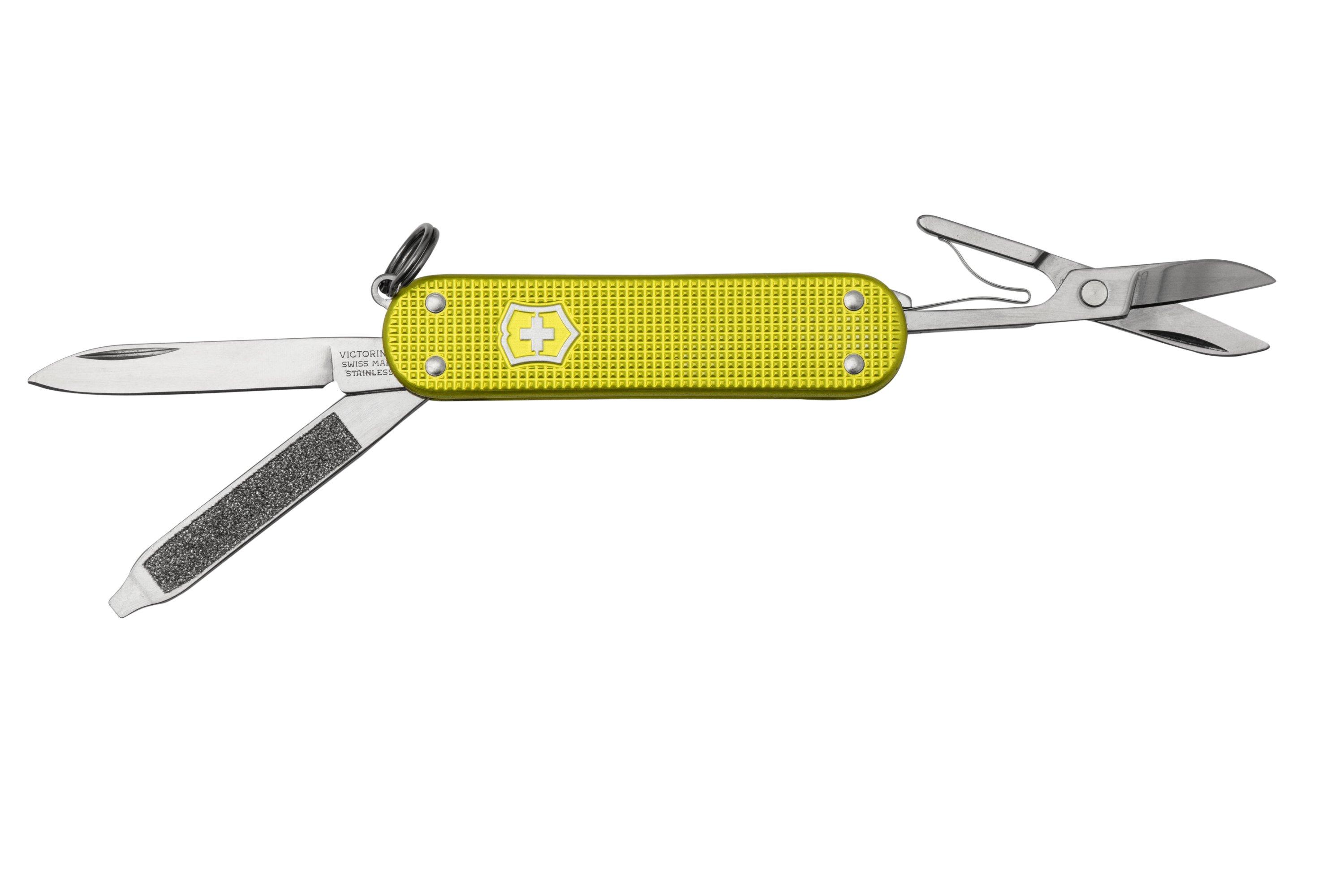 Victorinox Swiss Army 2023 Limited Edition Classic SD Alox Multi-Tool,  Electric Yellow, 2.3 Closed - KnifeCenter - 0.6221.L23