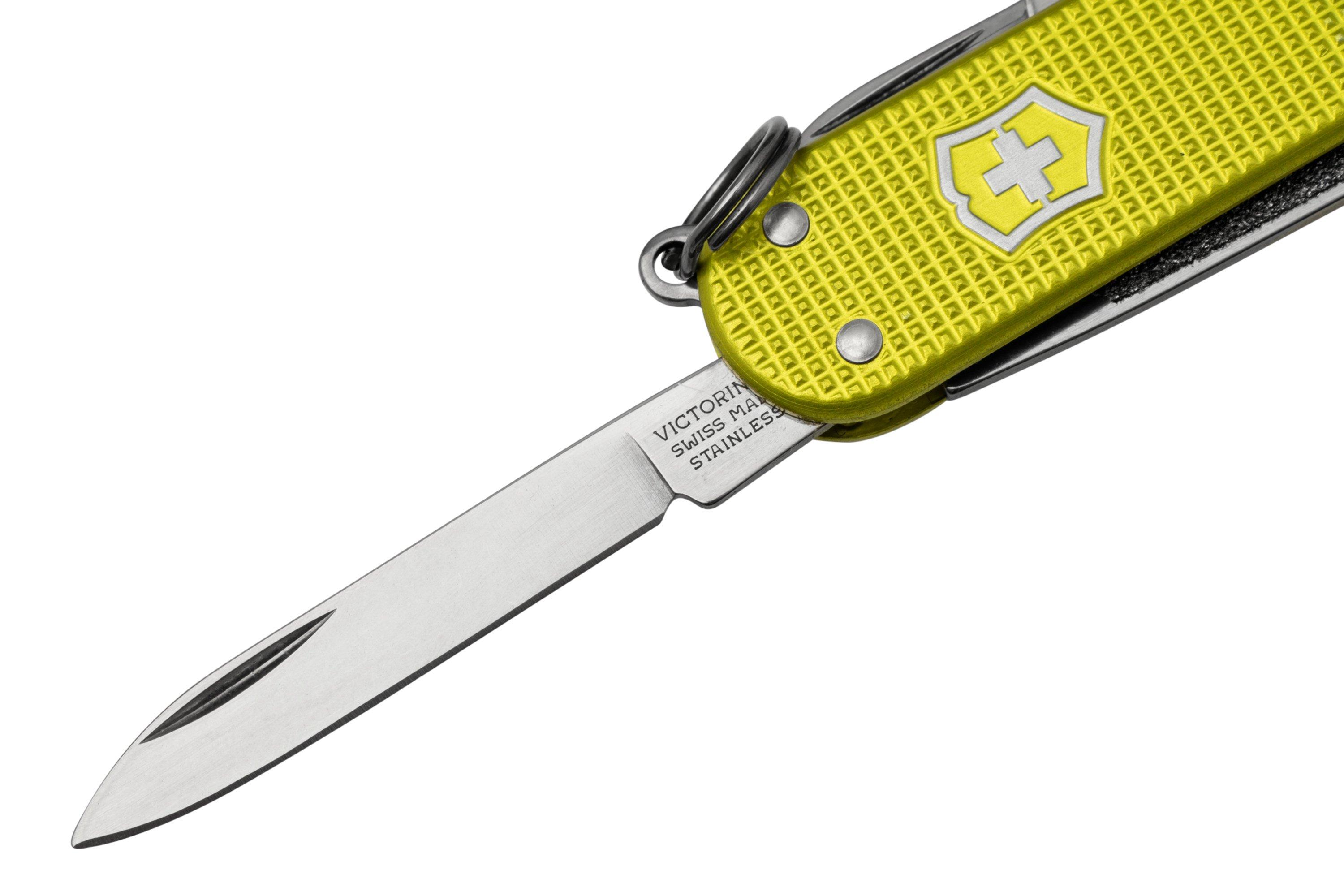 Victorinox Swiss Army 2023 Limited Edition Classic SD Alox Multi-Tool,  Electric Yellow, 2.3 Closed - KnifeCenter - 0.6221.L23