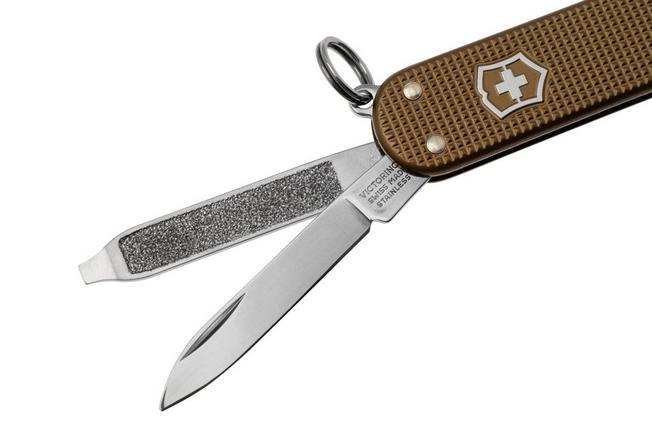 Victorinox Classic Alox, silver  Advantageously shopping at