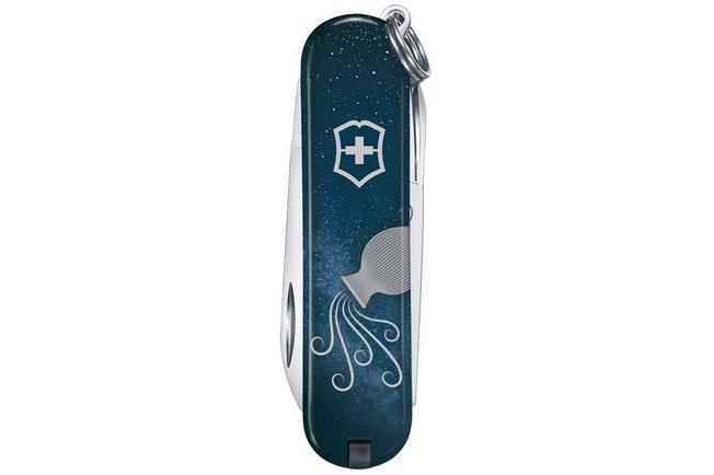 Image for Victorinox Classic SD Zodiac Signs 2026, Aquarius 0.6223.2AQU Swiss Army Knife