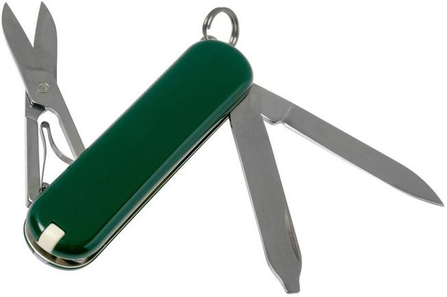 Victorinox Classic SD Printed in green - 0.6223.4