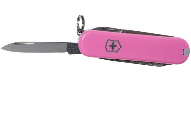 Victorinox Coltello da pane Swiss Classic in Rosa - 6.8636.21L5B