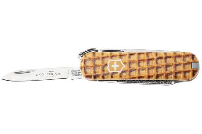 Image pour Victorinox Classic SD Stroopwafel Edition 0.6223.7R2 Knivesandtools Exclusive, couteau suisse