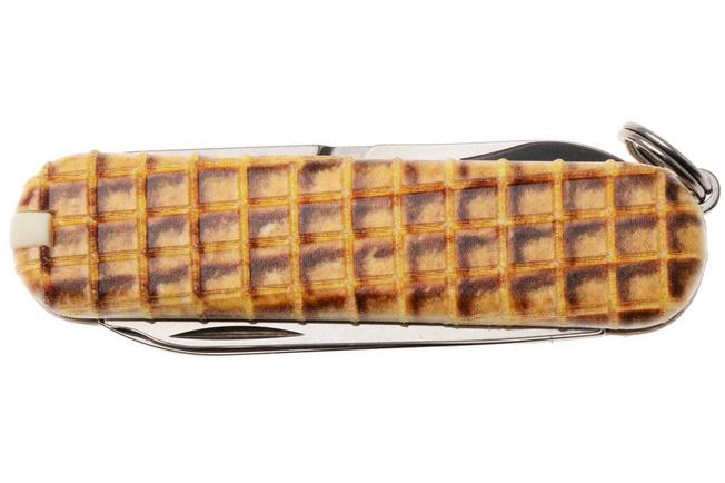 Image pour Victorinox Classic SD Stroopwafel Edition 0.6223.7R2 Knivesandtools Exclusive, couteau suisse