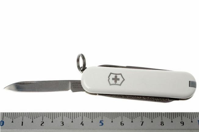 Navaja-Pequeña-Suiza-Classic-SD-Blanca-Victorinox - Time Square