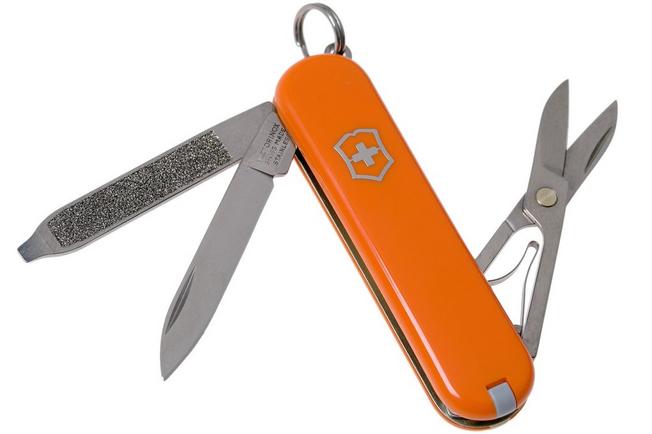 Orange alox swiss army knife new arrivals