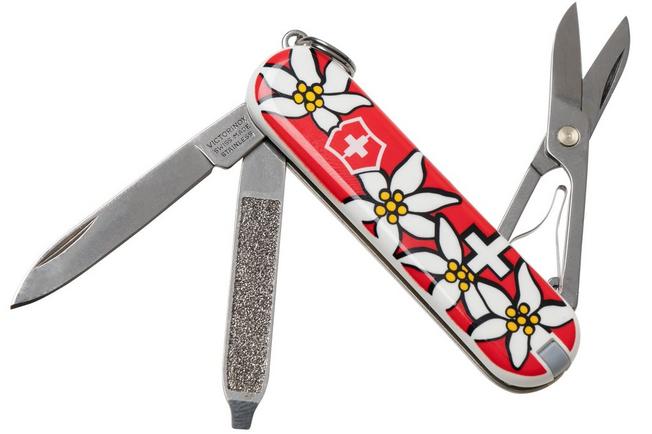 Navaja de bolsillo pequeña con tijeras y destornillador Classic SD 0.6223  Victorinox