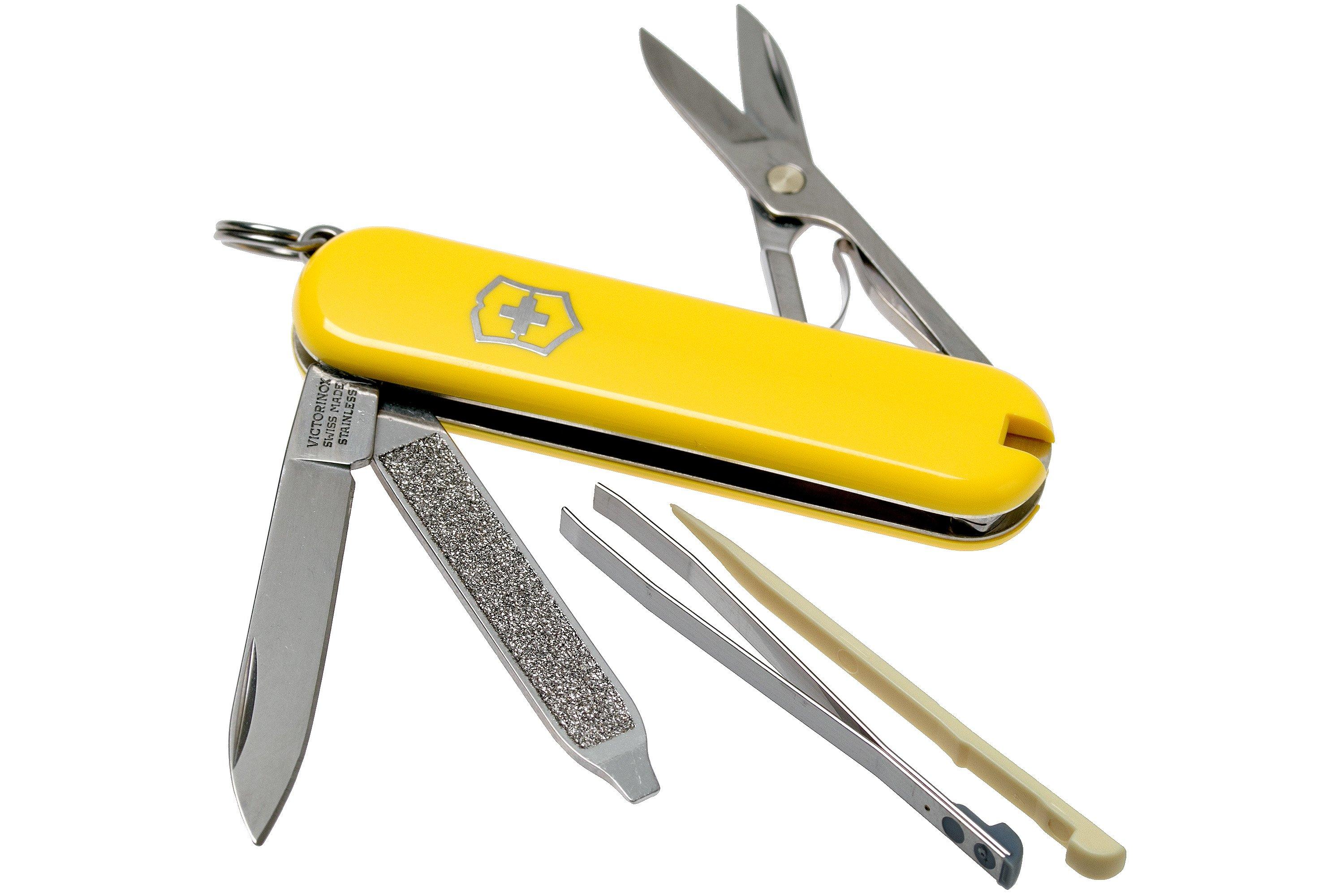 Victorinox Classic SD yellow 0.6223.8 Swiss pocket knife .