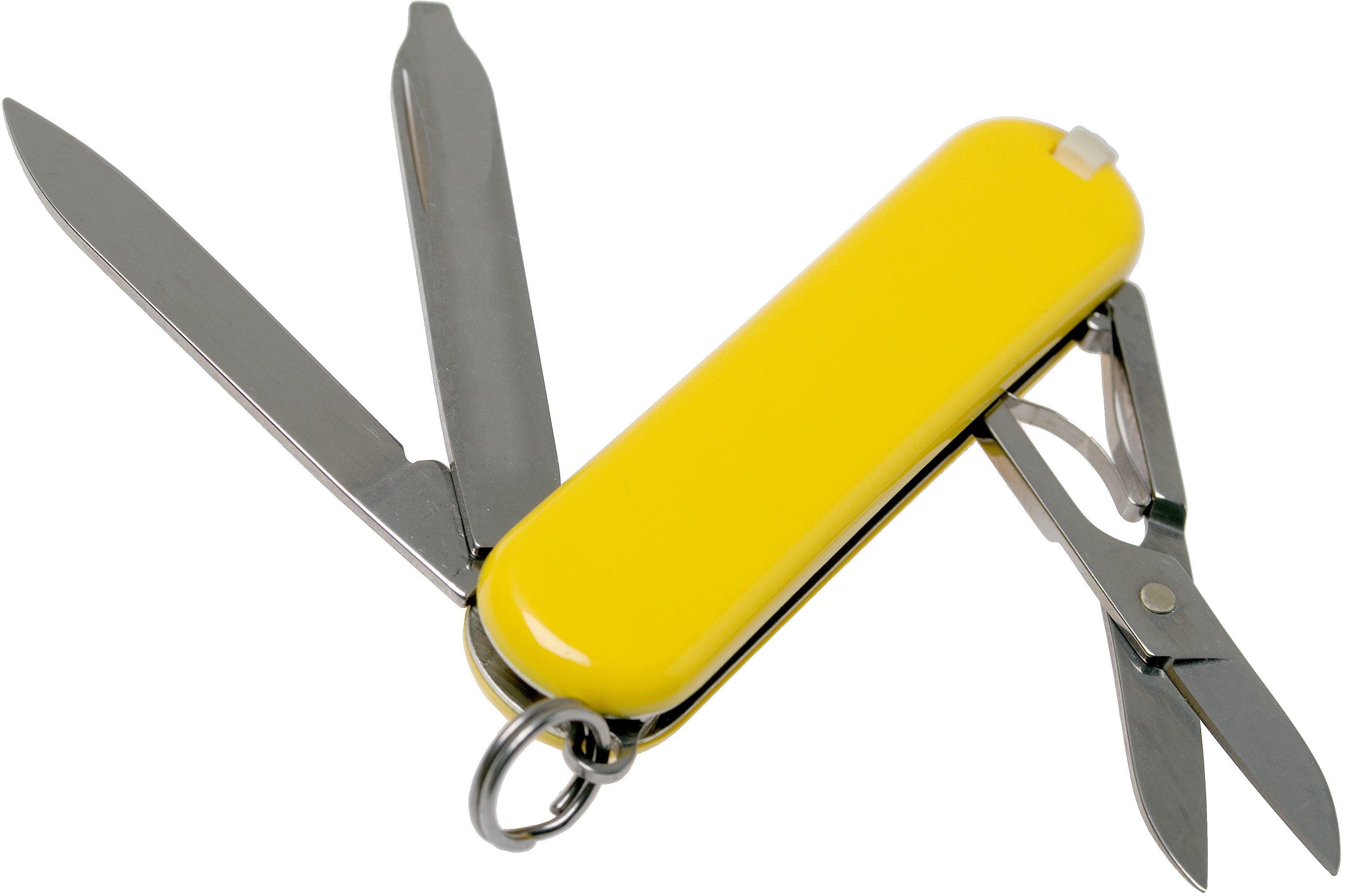 Yellow victorinox online knife