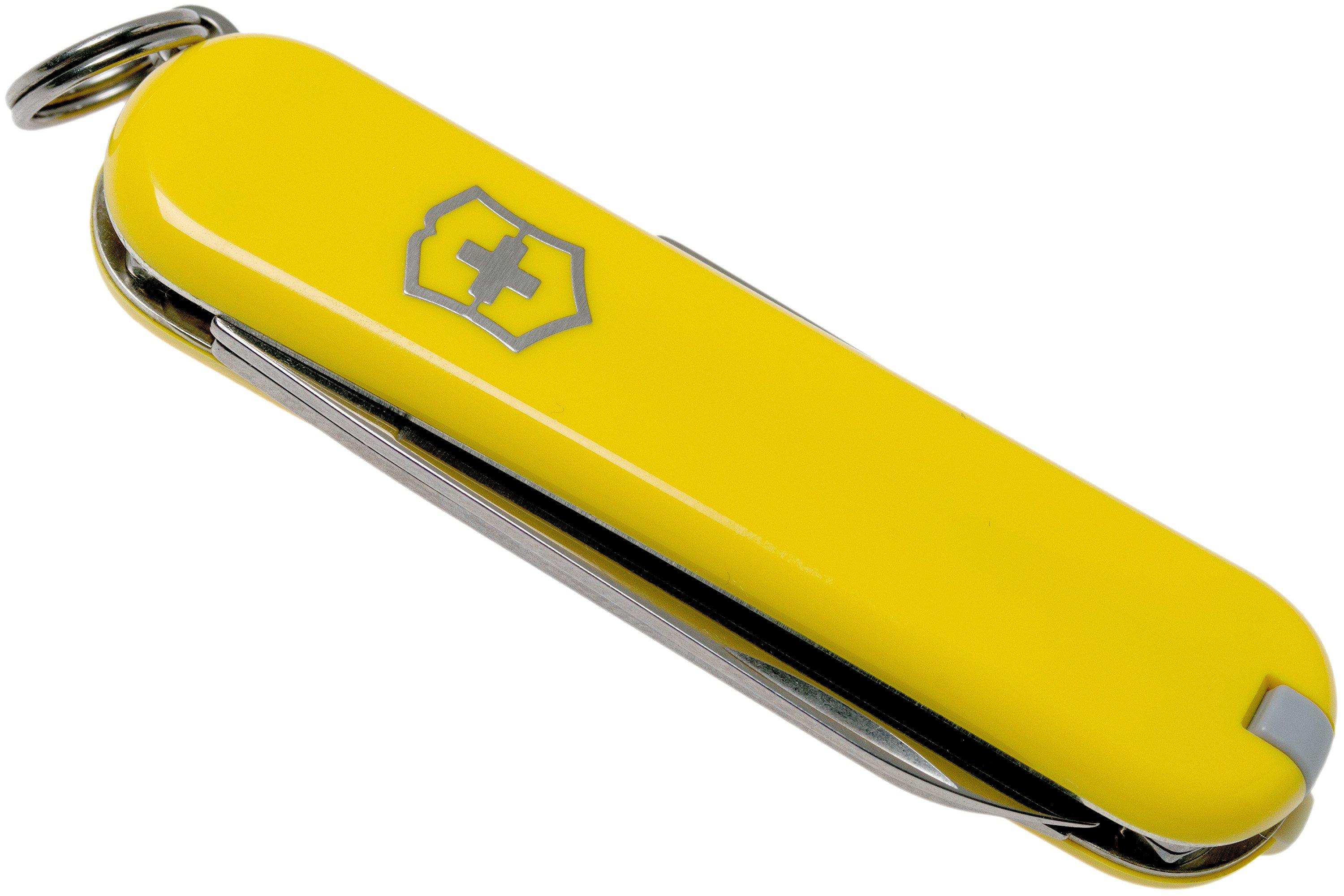 Économe Victorinox cranté - Jaune Pastel