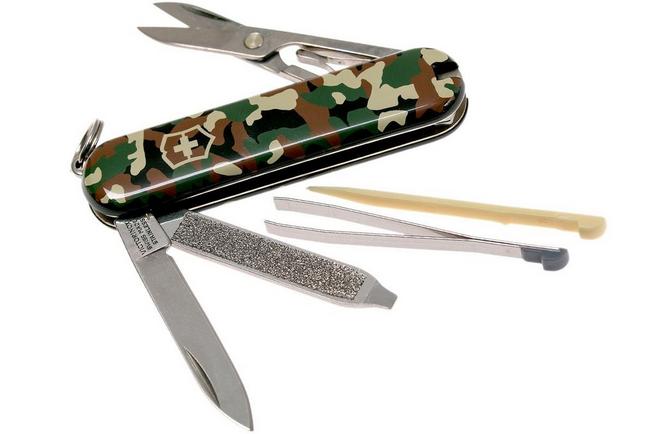 Victorinox Classic, Swiss pocket knife, camouflage | Advantageously ...