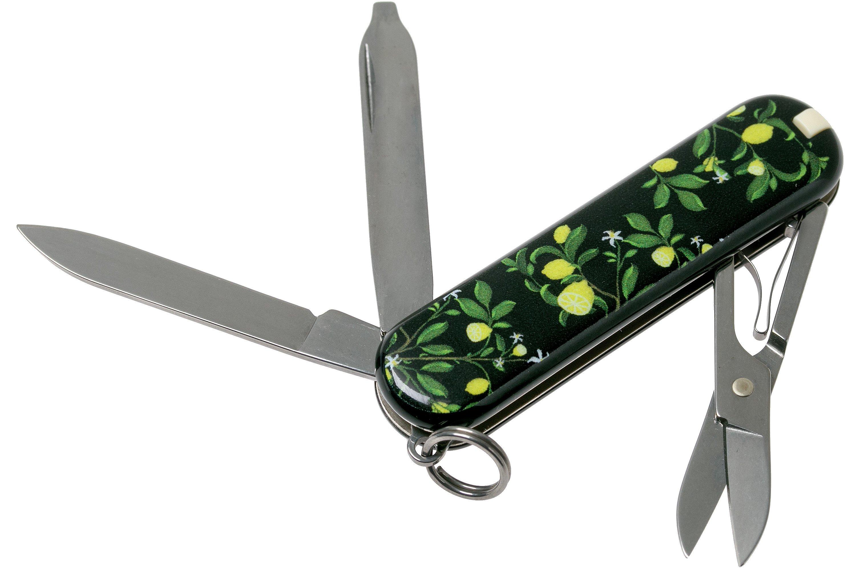 Victorinox Floral Knife Yellow Fold Knife