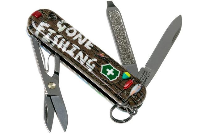 Victorinox Classic SD Gone Fishing Limited Edtion 2020 0-6223-L2005 Swiss pocket knife 