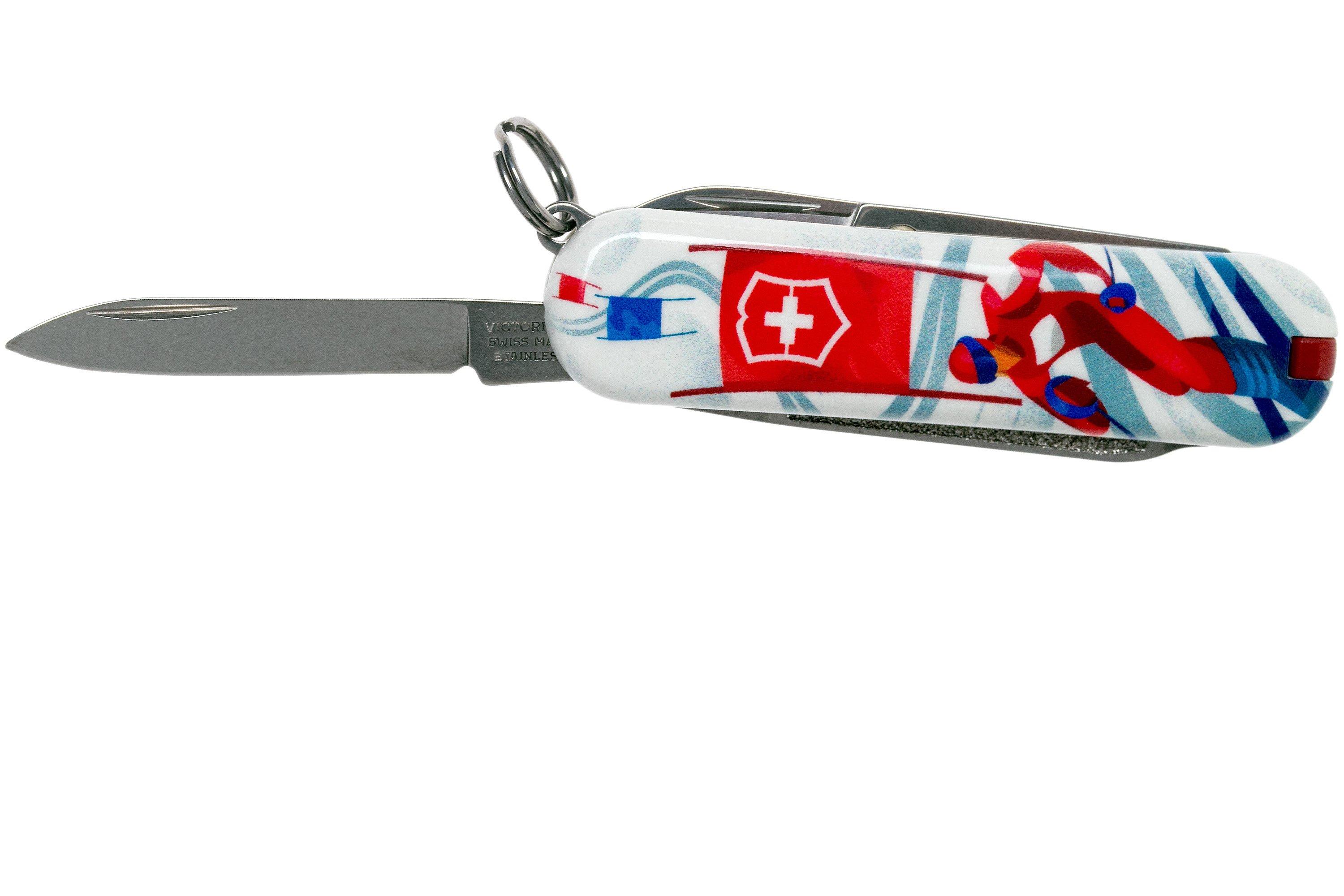 Victorinox Classic Sd Ski Race Limited Edtion 2020 0 6223 L2008 Swiss Pocket Knife