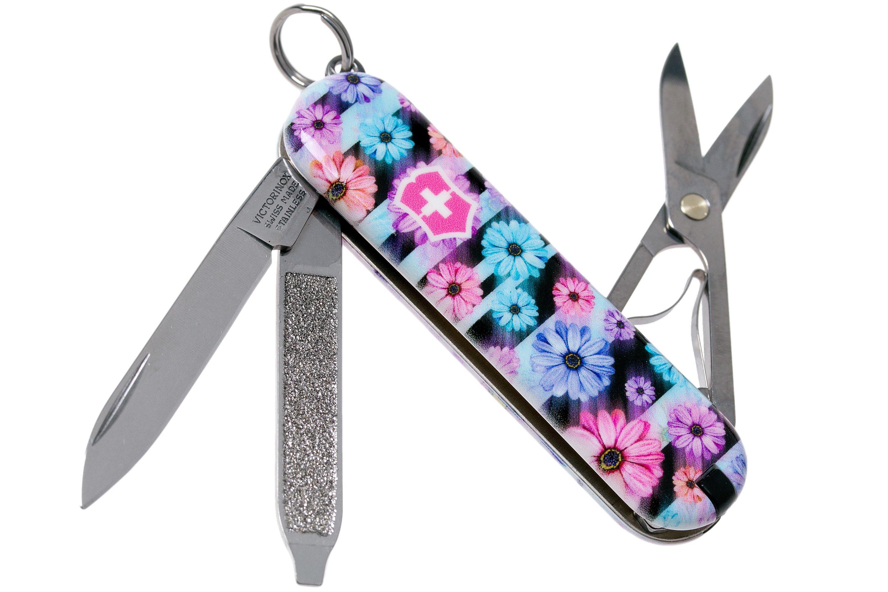 Victorinox Floral Knife Yellow Fold Knife