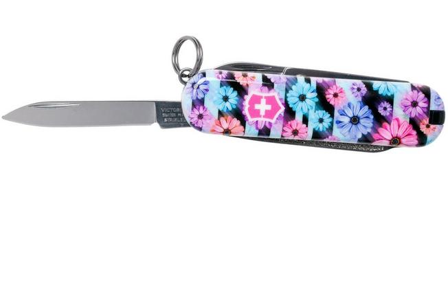 Victorinox Floral Knife Yellow Fold Knife