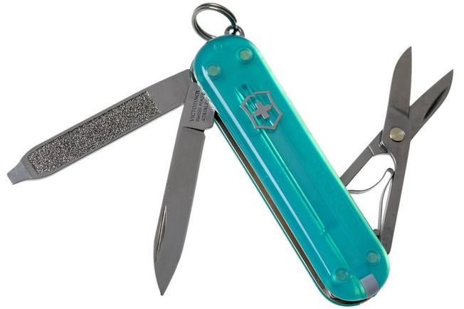 Victorinox Classic SD Transparent in Persian Indigo - 0.6223.T29G