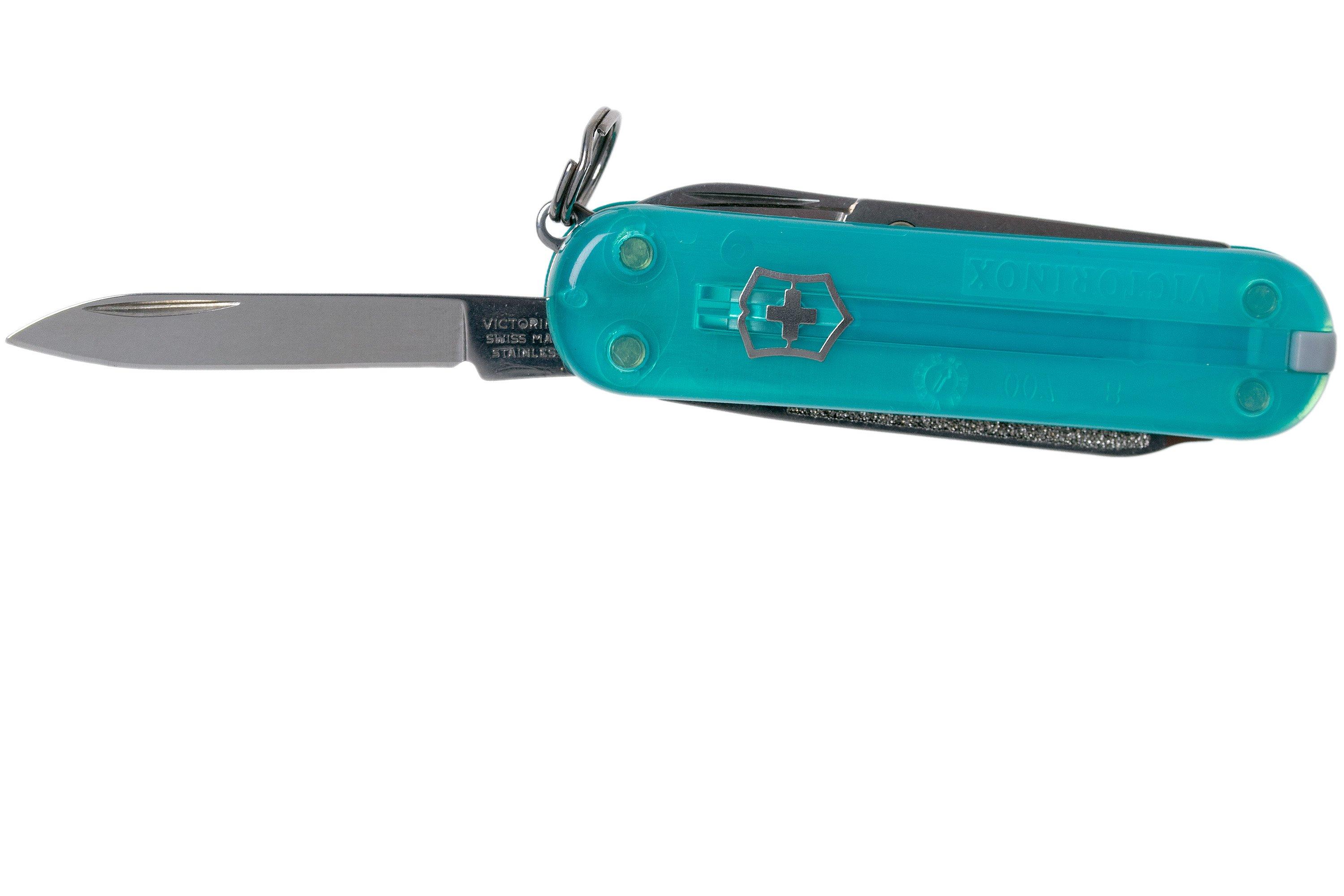 Victorinox Classic SD Translucent Colours, Deep Ocean 0.6223.T2G Swiss  pocket knife