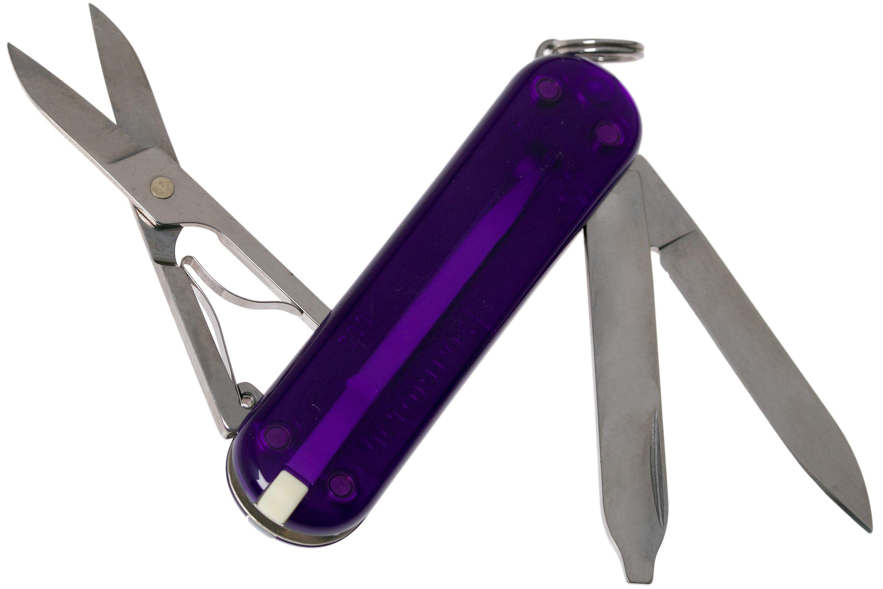 Victorinox Classic SD Translucent Colours, Persian Indigo 0.6223.T29G Swiss pocket  knife