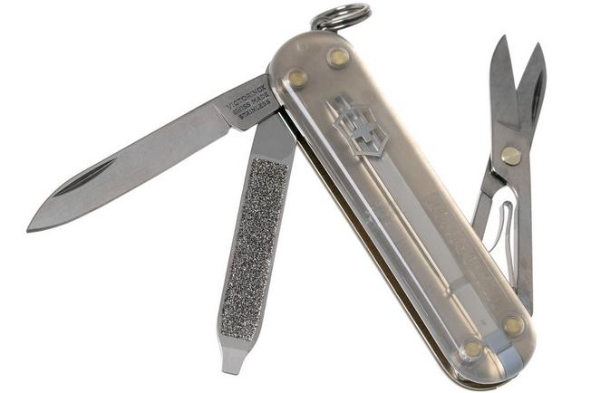  Victorinox Swiss Army Classic Pocket Knife (Silver