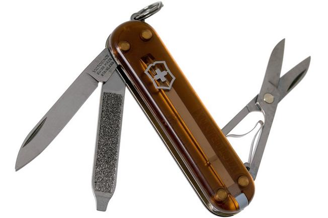 Victorinox Classic SD Translucent Colours Chocolate Fudge 0.6223