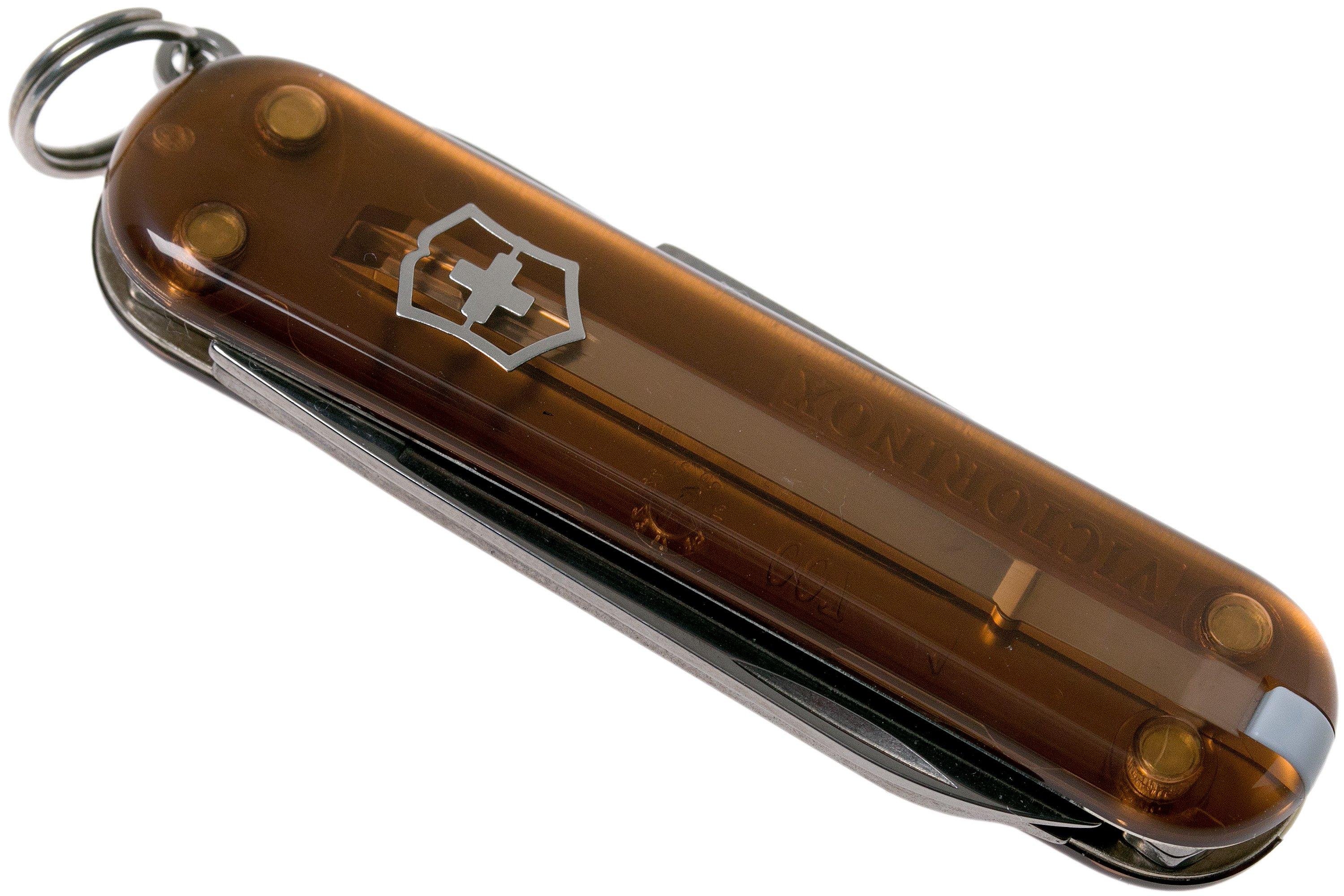Victorinox Classic SD Translucent Colours, Chocolate Fudge 0.6223 
