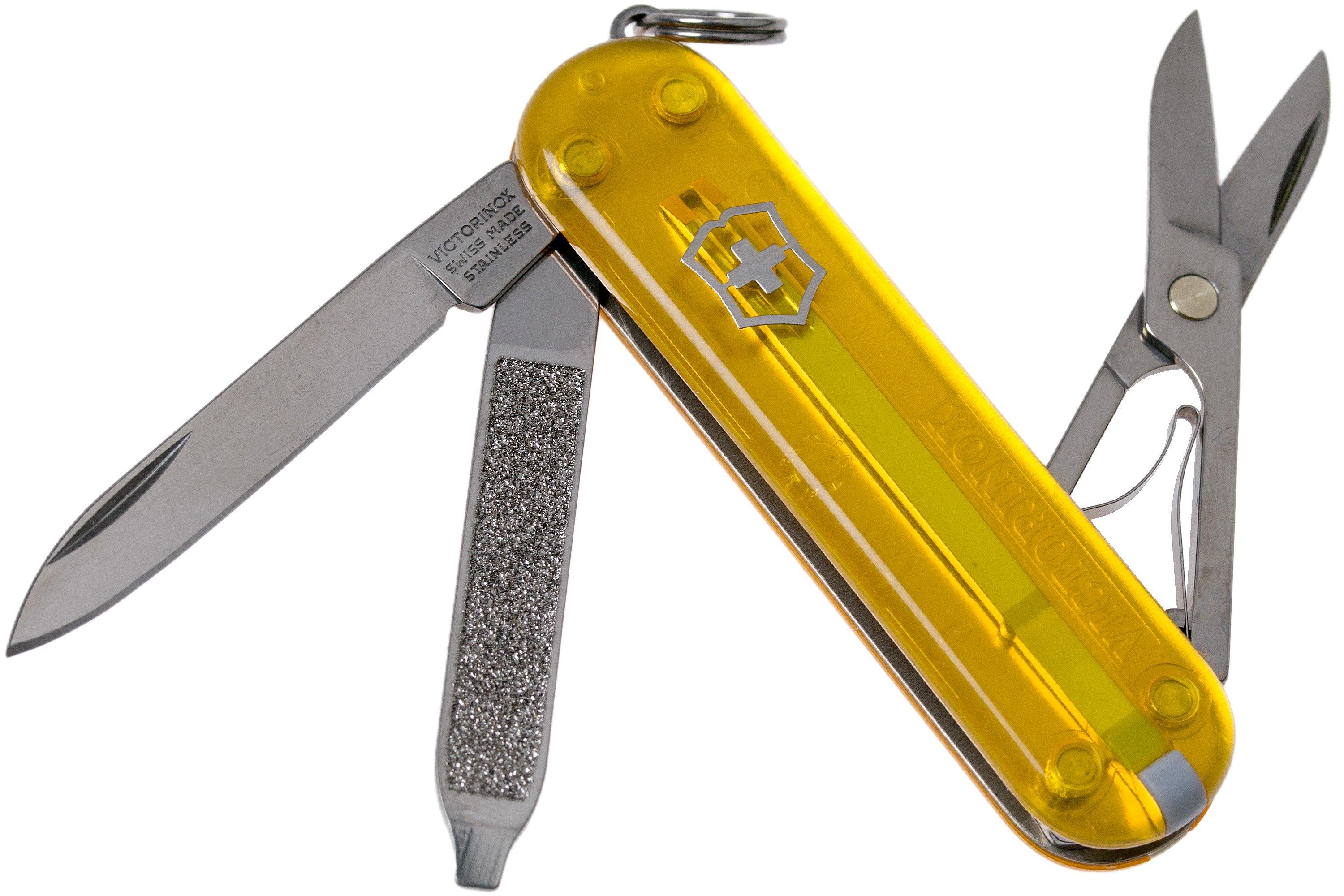 Yellow swiss deals army knife