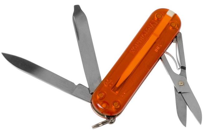 Victorinox Classic SD Translucent Colours, Fire Opal 0.6223.T82G Swiss  pocket knife