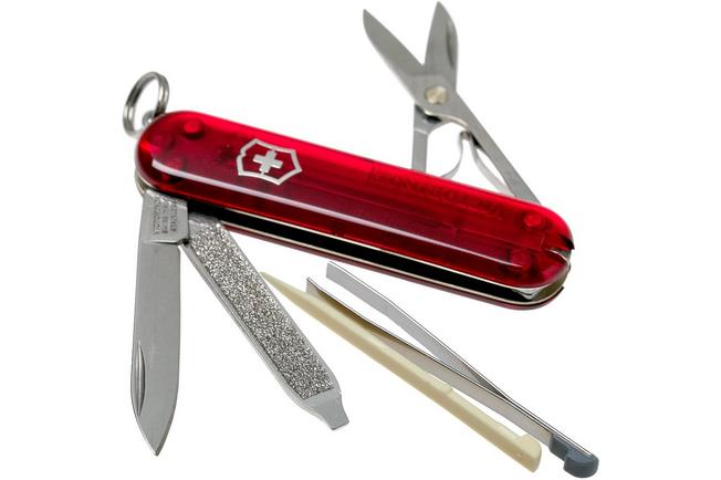 Victorinox classic red hot sale