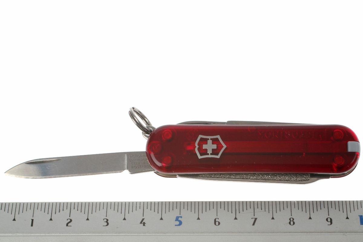 Victorinox Classic Sd Translucent Red T Swiss Pocket Knife Advantageously Shopping At