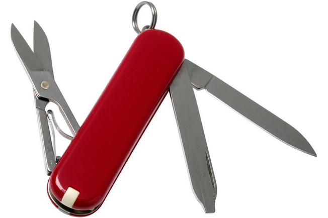 Victorinox Classic SD, Small Pocket Knife With Scissors And