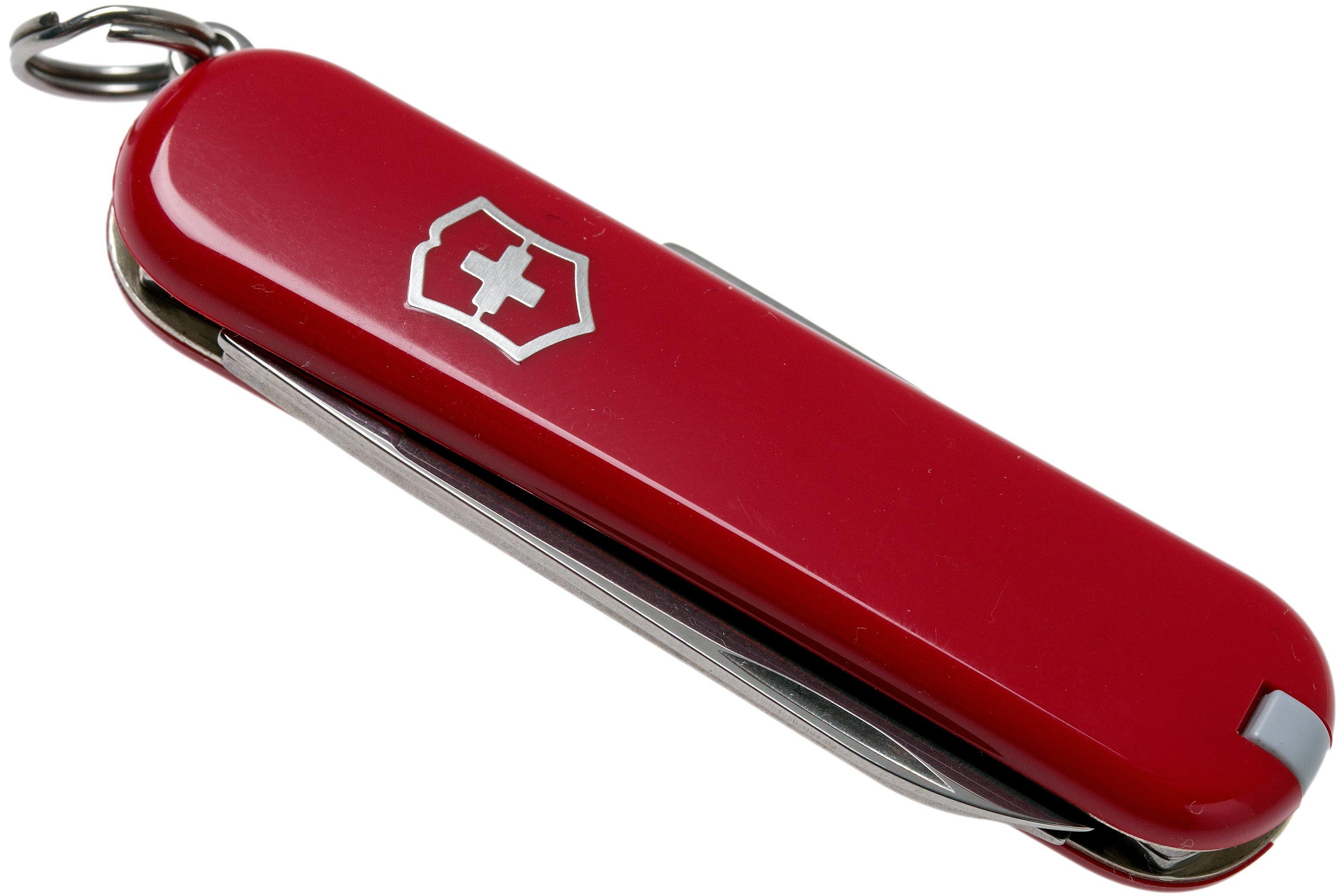 VICTORINOX CLASSIC SD COLTELLINO PORTACHIAVI MULTIUSO COLORE ROSSO