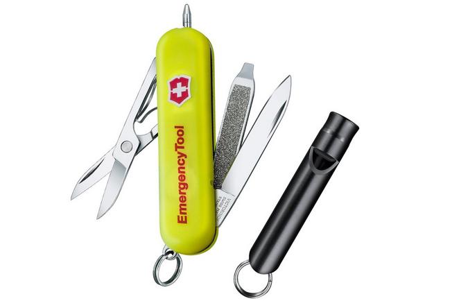 Bild für Victorinox Signature Lite Emergency Tool 0.6226.E808 Luminescent Yellow, Schweizer Taschenmesser