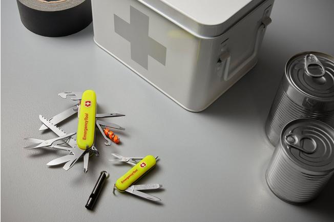 Bild für Victorinox Signature Lite Emergency Tool 0.6226.E808 Luminescent Yellow, Schweizer Taschenmesser