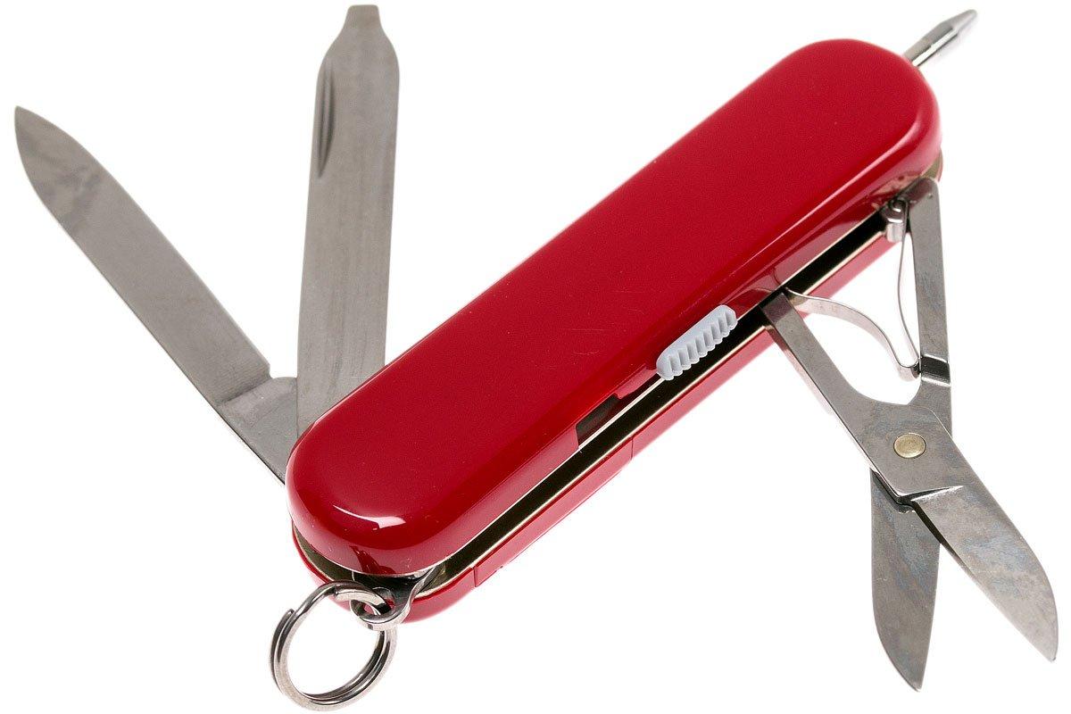 Victorinox Signature Lite, Swiss pocket knife, red | Advantageously ...