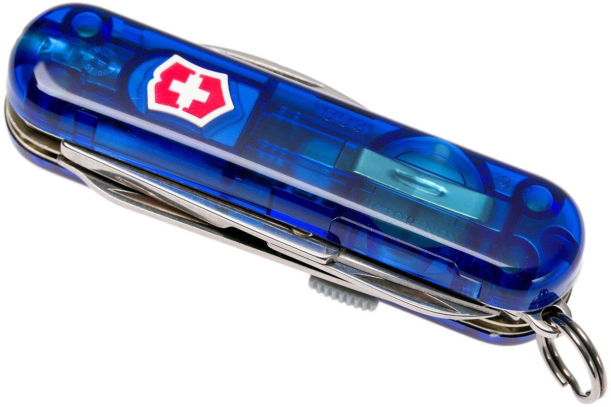 Victorinox Midnite Manager, Swiss pocket knife, transparant blue ...